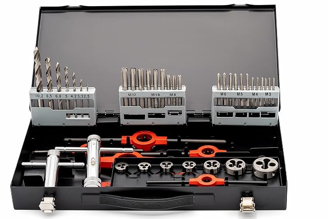 Baer Juego de roscar M3–M12, 30 piezas, fotografía de producto