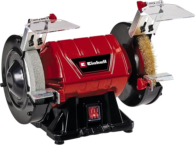 Esmeriladora de banco Einhell TC-BG 150 B con cepillo de alambre, fotografía de producto
