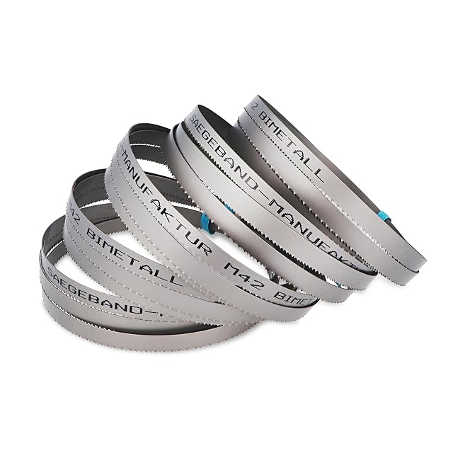 Sägeband-Manufaktur M42 1620 × 13 × 0,65, 8/12 dientes/pulgada, pack de 5, fotografía de producto