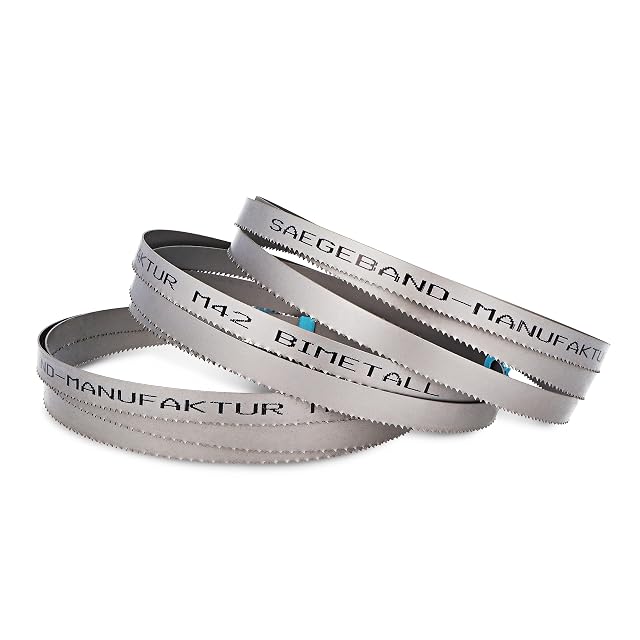 Sägeband-Manufaktur M42 1638 × 13 × 0,9, 10/14 dientes/pulgada, pack de 3, fotografía de producto