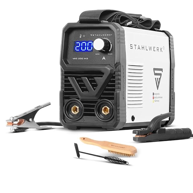 Soldadora de electrodo STAHLWERK ARC 200 MD, fotografía de producto