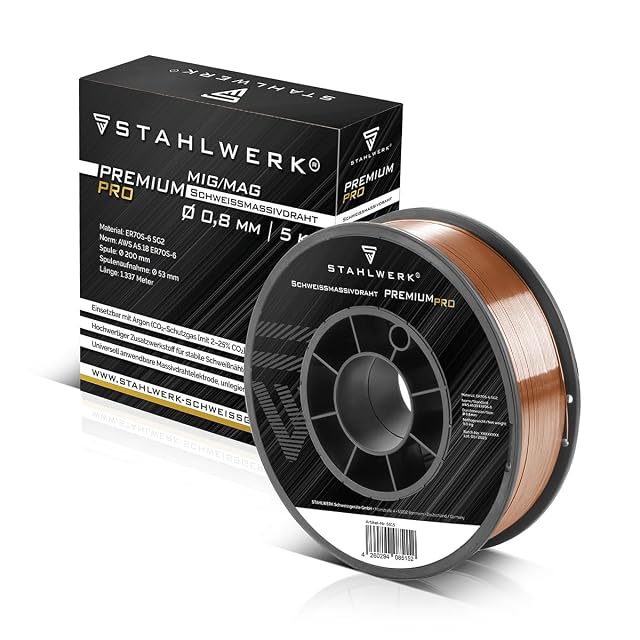 STAHLWERK ER70S-6 (SG2) Ø 0,8 mm, 5 kg, fotografía de producto