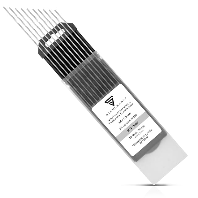 STAHLWERK WC20 gris Ø 1,6 × 175 mm, 10 unidades, fotografía de producto