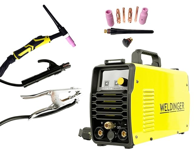 Soldadora TIG WELDINGER WE 201PW plus DC, fotografía de producto